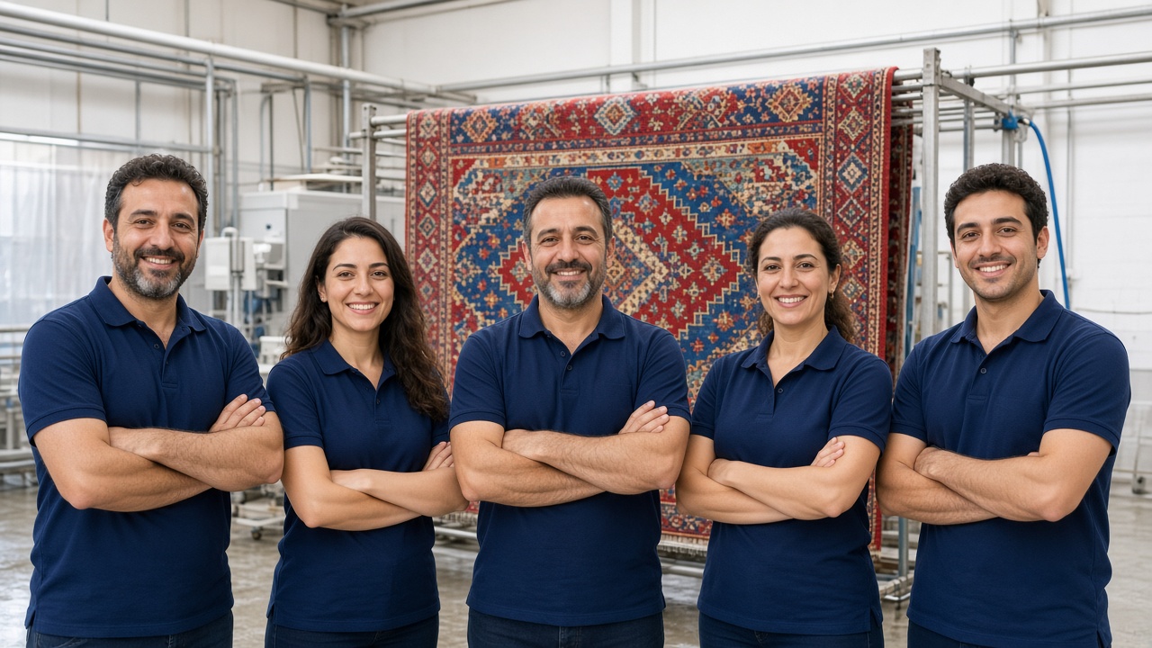 Kumsal Halı Yıkama profesyonel ekibi